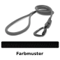 Preview: klassische Hundeleine TWIST - M - 145cm - schwarz